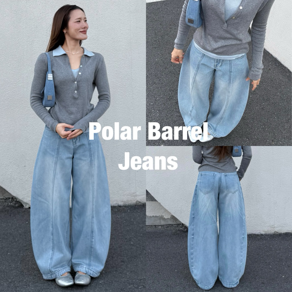 APPAREL.STORY  - Polar Barrel Jeans