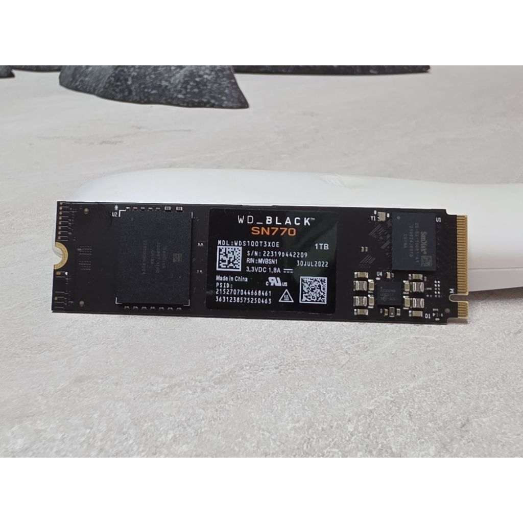 SSD M.2 WD BLACK SN770 1TB