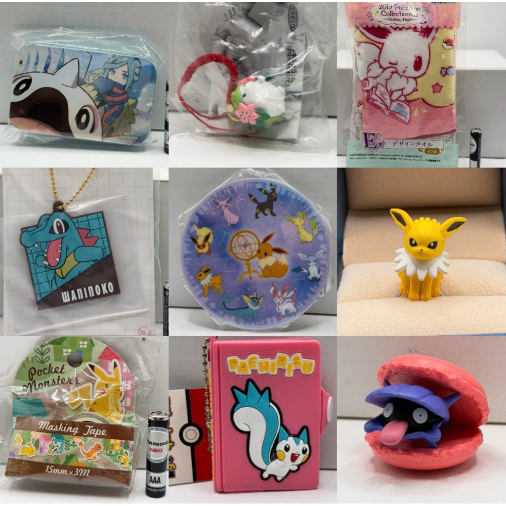 **พร้อมส่ง**กาชาปองโปเกม่อน ฉาก T-Arts Tomy