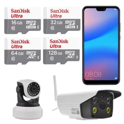 Sandisk Ultra TF Card MicroSD Class10 ของแท้ ความจุครบ 32GB 64GB 128GB 256GB 512GB 1TB  กล้องวงจรปิด
