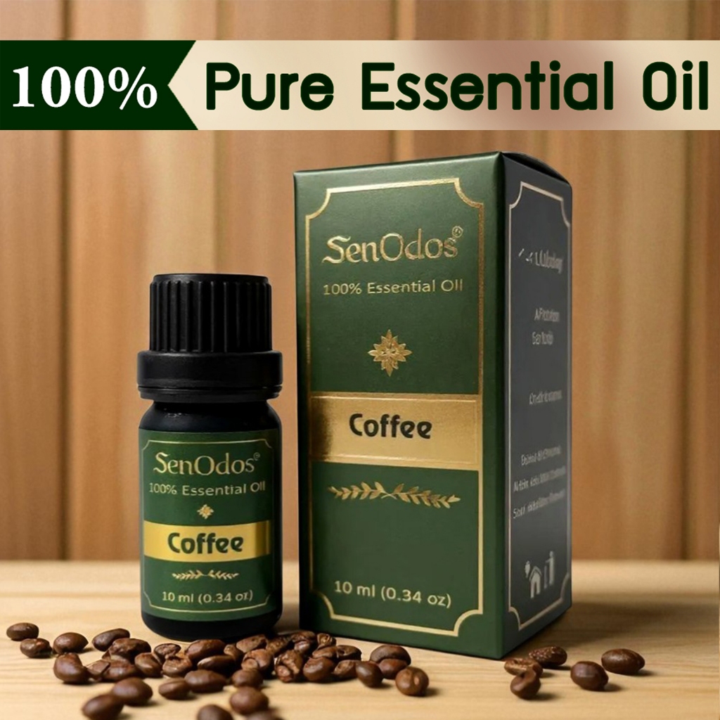 SenOdos น้ำมันหอมระเหยแท้ 100% กลิ่นกาแฟ Coffee Pure Essential Oil