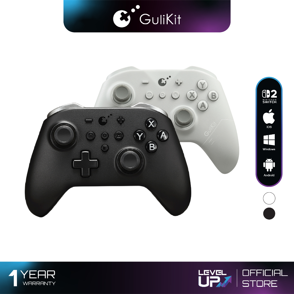 GuliKit ES / ES PRO E-Sports Controller ( คอนโทรลเลอร์ PC, Switch, Switch 2, Android, iOS )