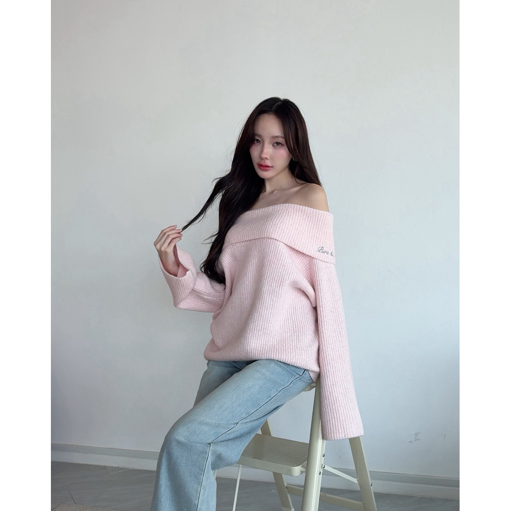 Puri & Me Chloe Off-Shoulder Sweater