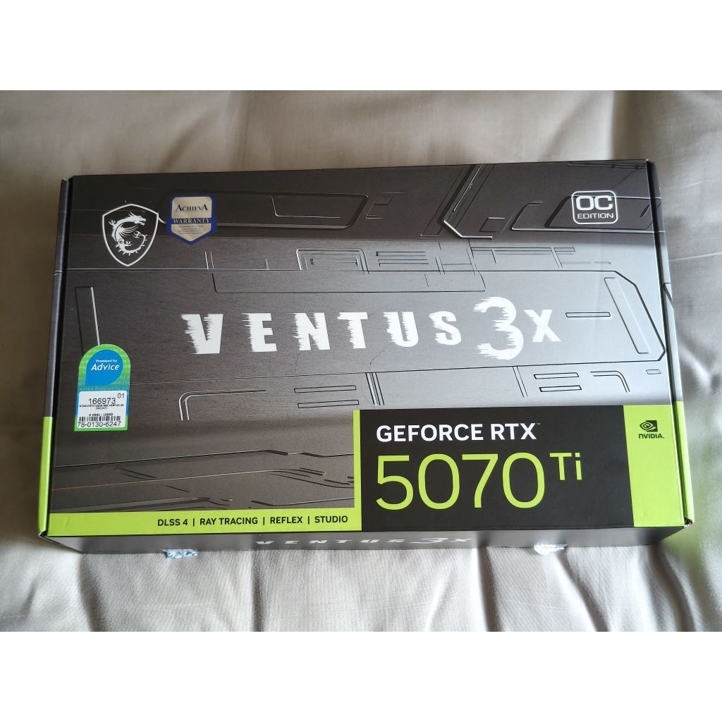 การ์ดจอ rtx 5070ti msi มือสอง