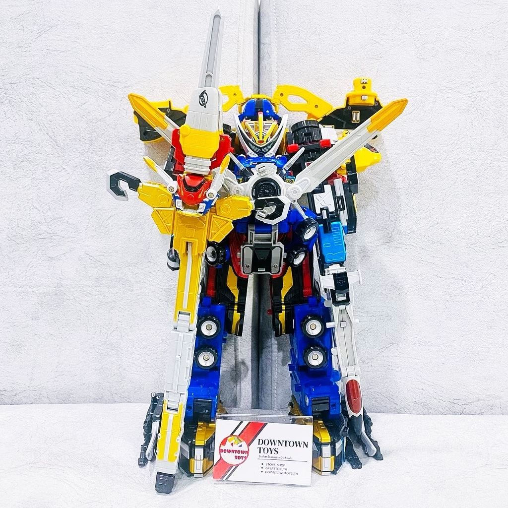 DX โกบัสเตอร์ Gobuster Go-Buster หุ่นยนต์ ยกชุด ของแท้ Bandai