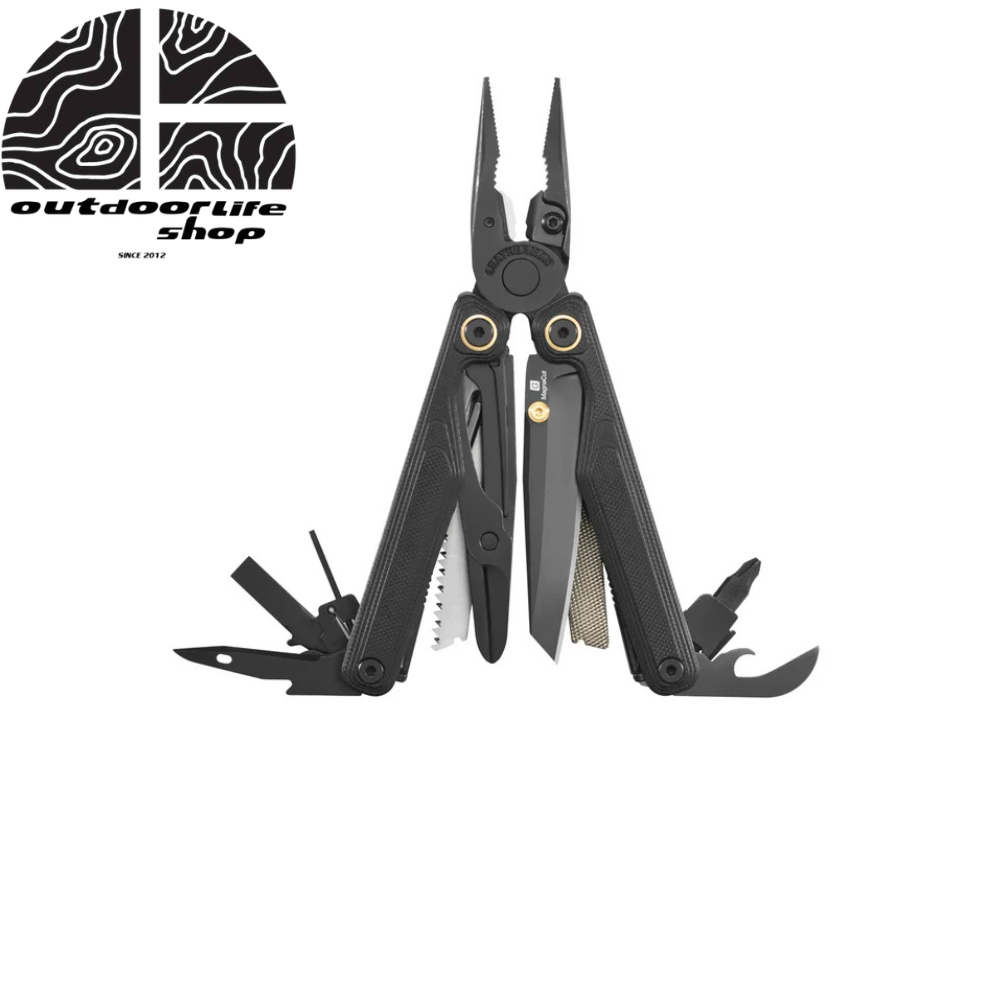 Leatherman Wave Alpha ดำ/ EDC/อุปกรณ์อเนกประสงค์ 16 IN1
