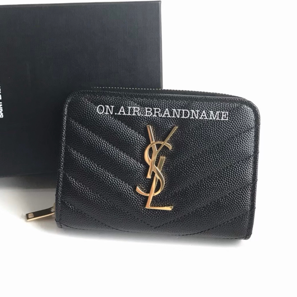 New ysl compact wallet กระเป๋าสตางค์ ใช้ดีมาก สวยหรู