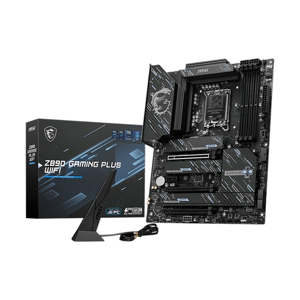 มือ1 LGA 1851 MSI Z890 GAMING PLUS WIFI DDR5