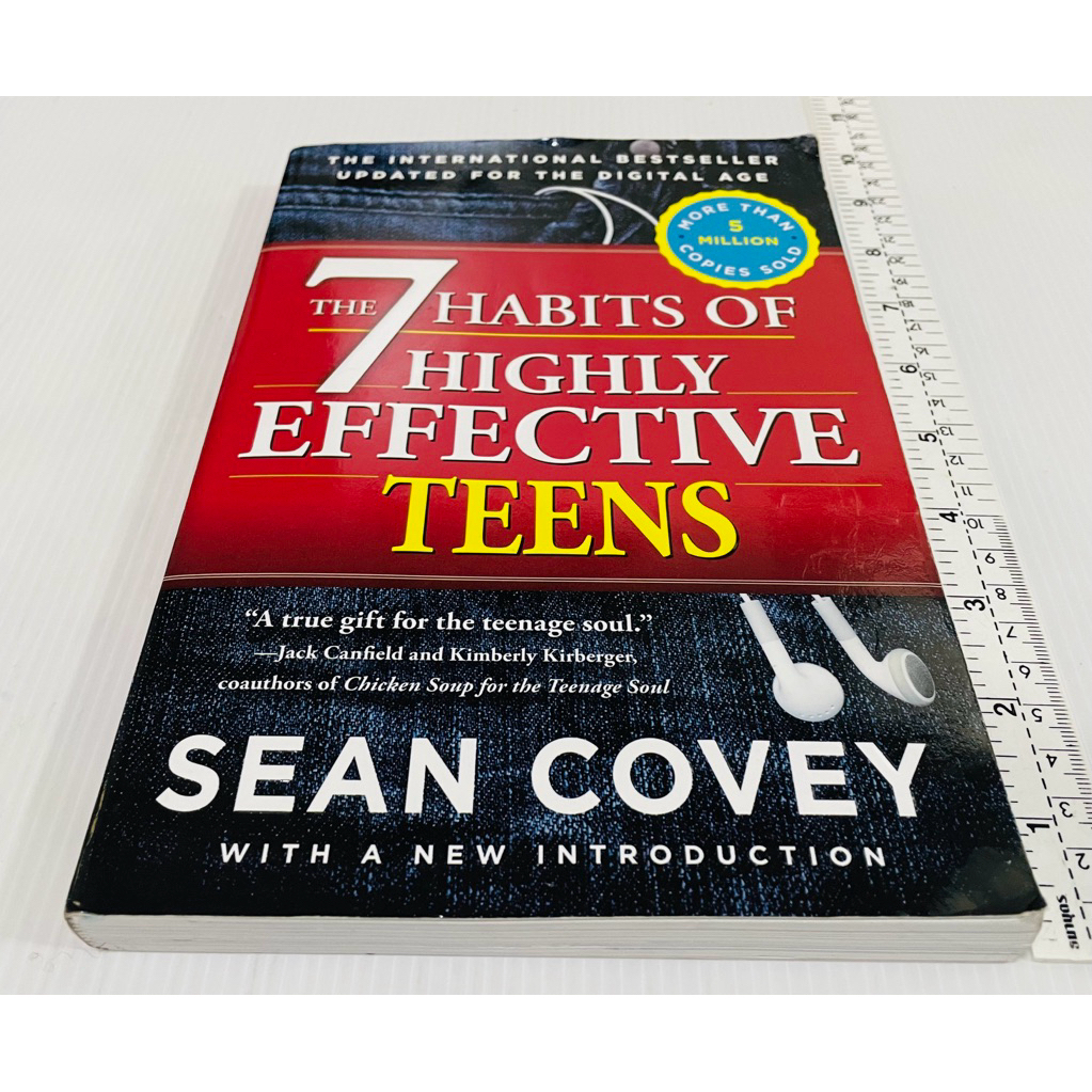 มือสอง ตำหนิปากกา 4 หน้าตามภาพ หนังสือ The 7 Habits of Highly Effective Teens อุปนิสัย 7 ประการ 130 