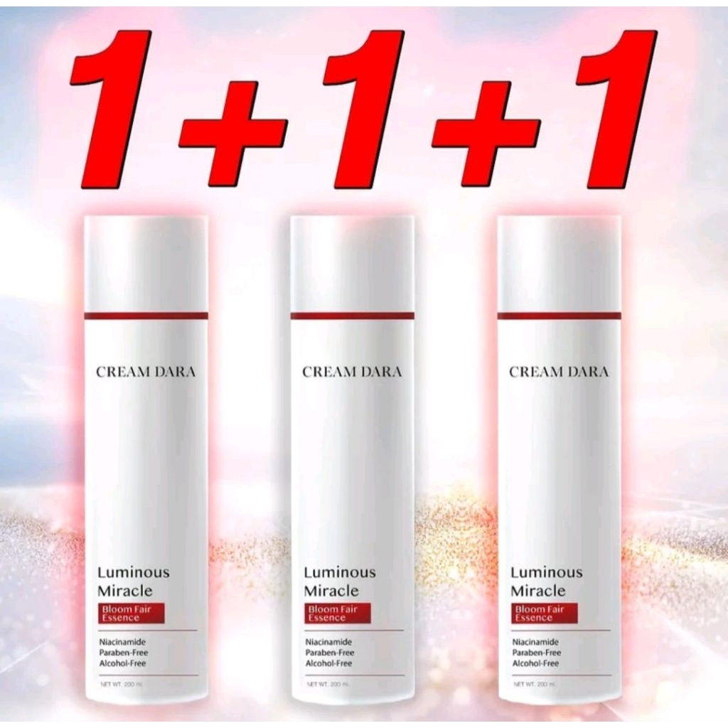 ครีมดารา น้ำตบบำรุงผิว Luminous Miracle bloom Fair Essence