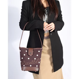 CICELLE (ซี-เซล) รุ่น C1679 Polka Dots Bucket Bag CICELLE