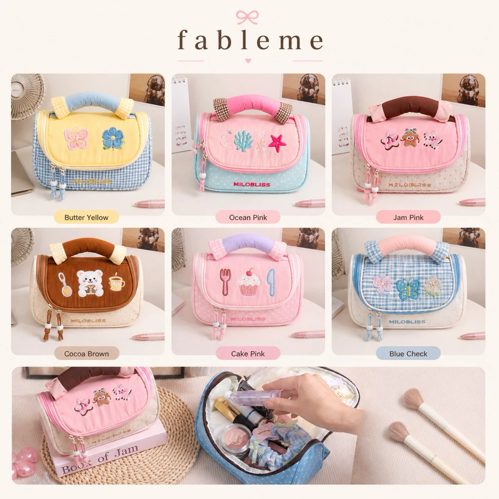 FABLEME ✨ COSMETIC BAG  SWEET DREAM กระเป๋าเครื่องสำอางค์ thumbnail 7