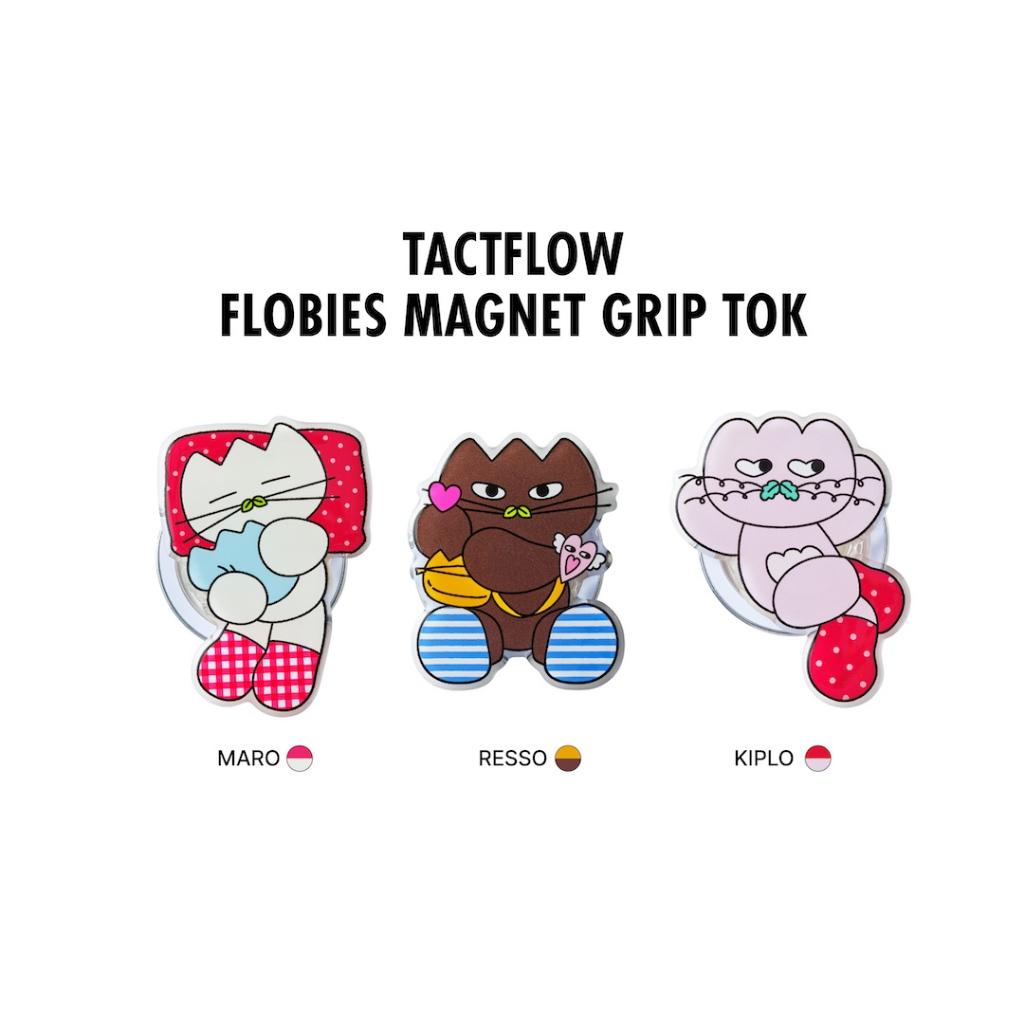 TACTFLOW แม่เหล็กติดโทรศัพท์ FLOBIES MAGNET GRIP TOK รุ่น TFC220