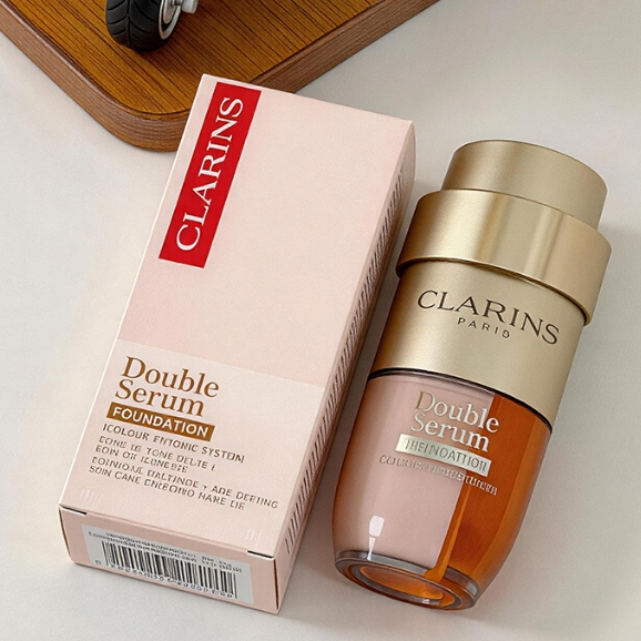 สินค้าแท้ดั้งเดิม💯 Clarins Double Serum Foundation 30ml มีสีและขนาดให้เลือก #L3N #L4N #L5N