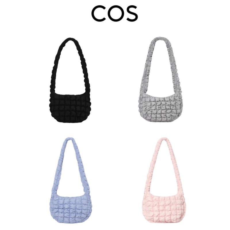 ของแท้ 💯% COS Quilted Messenger Bag