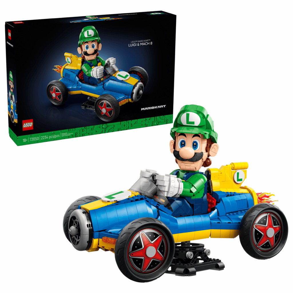 LEGO 72050 ® Super Mario™Mario Kart™ – Luigi & Mach 8