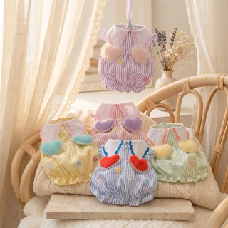 [🚚 พร้อมส่ง] ชุดกระโปรงสัตว์เลี้ยง Love Bubble Pet Dress ชุดกระโปรงแมว สุนัข หมา เสื้อแมว