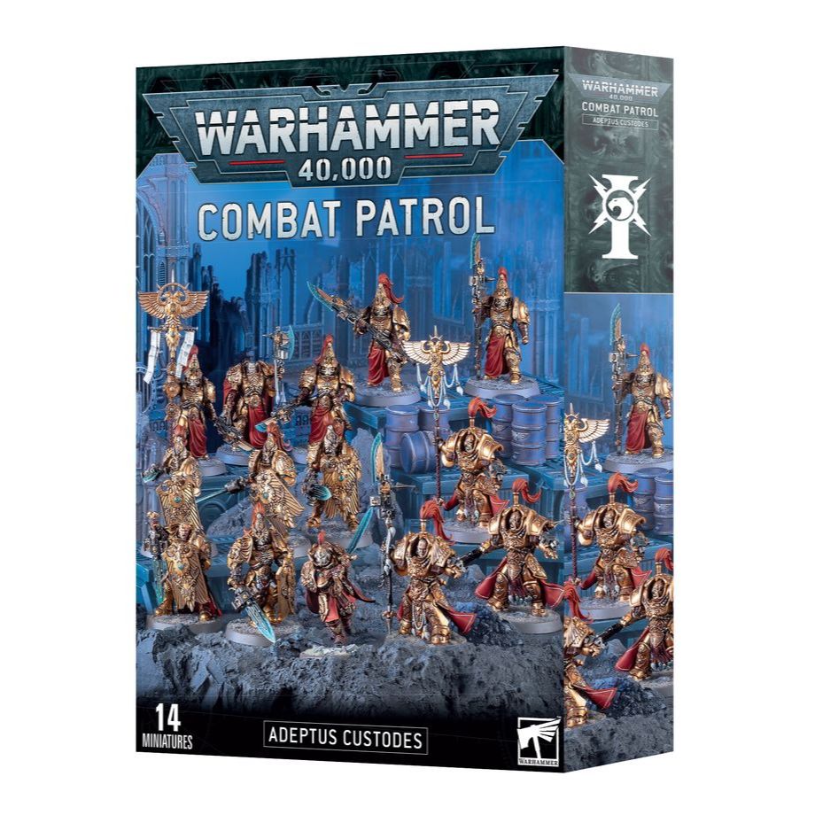 (PRE-ORDER) Combat Patrol: Adeptus Custodes