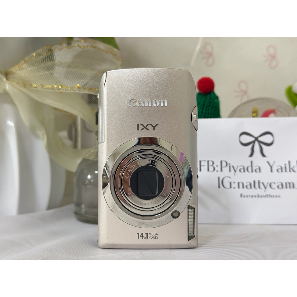 Canon ixy 10s สีเงิน🧁
