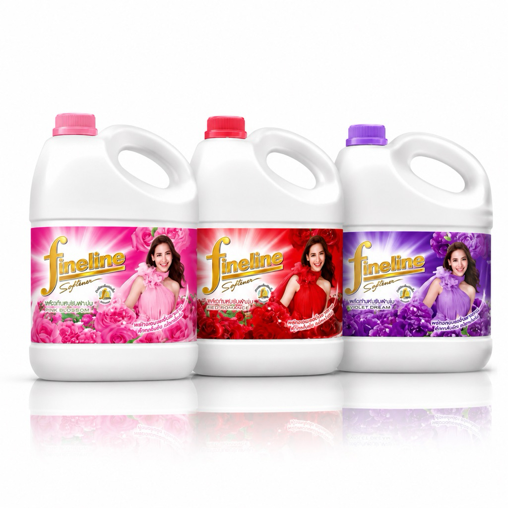 Fineline น้ำยาปรับผ้านุ่ม ไฟน์ไลน์ น้ำยาปรับผ้านุ่ม สูตรมาตรฐาน ขนิดแกลลอน ขนาด 2800 ml.