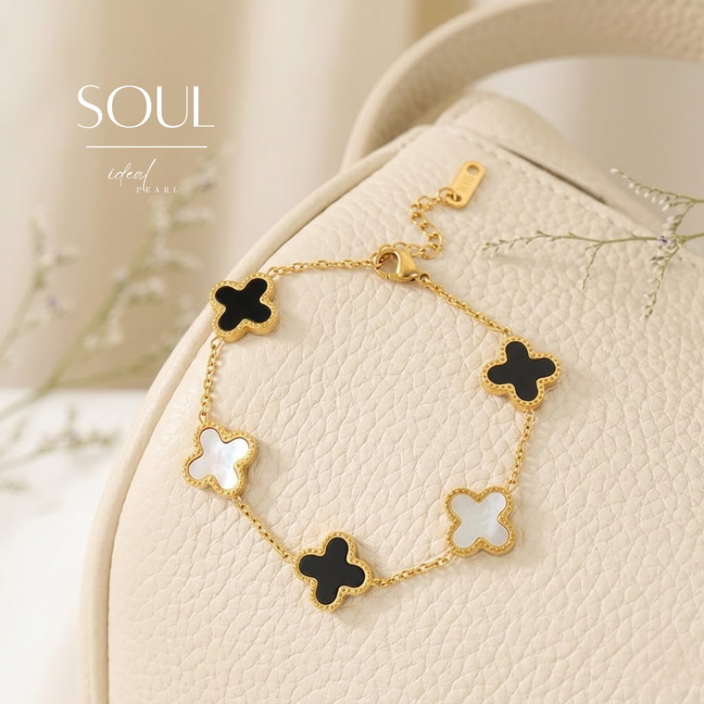 iDEAL ข้อมือพลอย Soul กำไลนำโชค ข้อมือเงิน สร้อยข้อมือแฟชั่น สร้อยข้อมือเงิน สร้อยข้อมือผู้หญิง