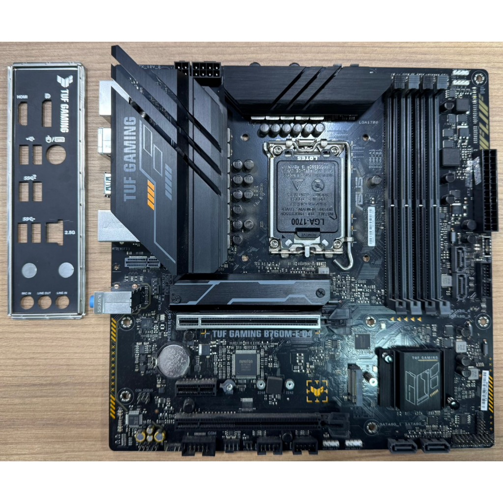 ASUS TUF GAMING B760M-E DDR4 (มือสองไม่มีกลอง)