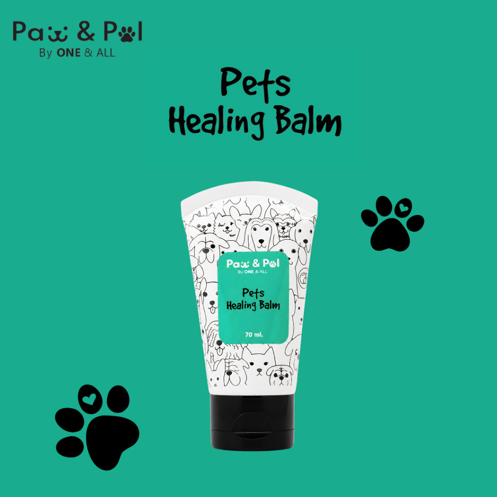 Paw & Pal Pet บาล์มบำรุงอุ้มเท้า จมูก สำหรับสัตว์เลี้ยง 70ml.