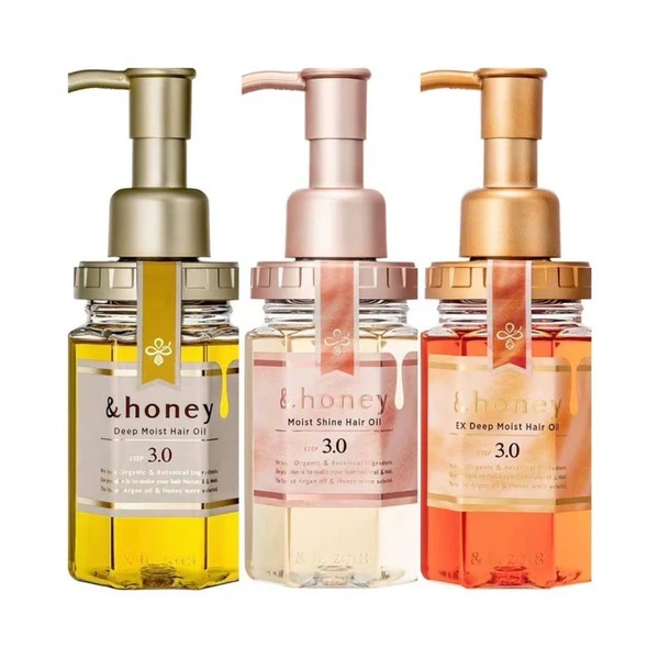 ของแท้ แบ่งขายออยบำรุงผมออแกนิค &honey hair oil มีหลายสูตร