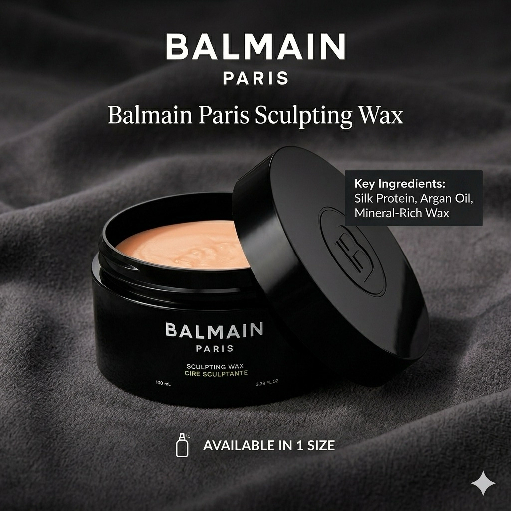 🪇BALMAIN ฉลากไทย/พร้อมส่ง ผลิตภัณฑ์เซ็ตผม BALMAIN Homme sculpting wax