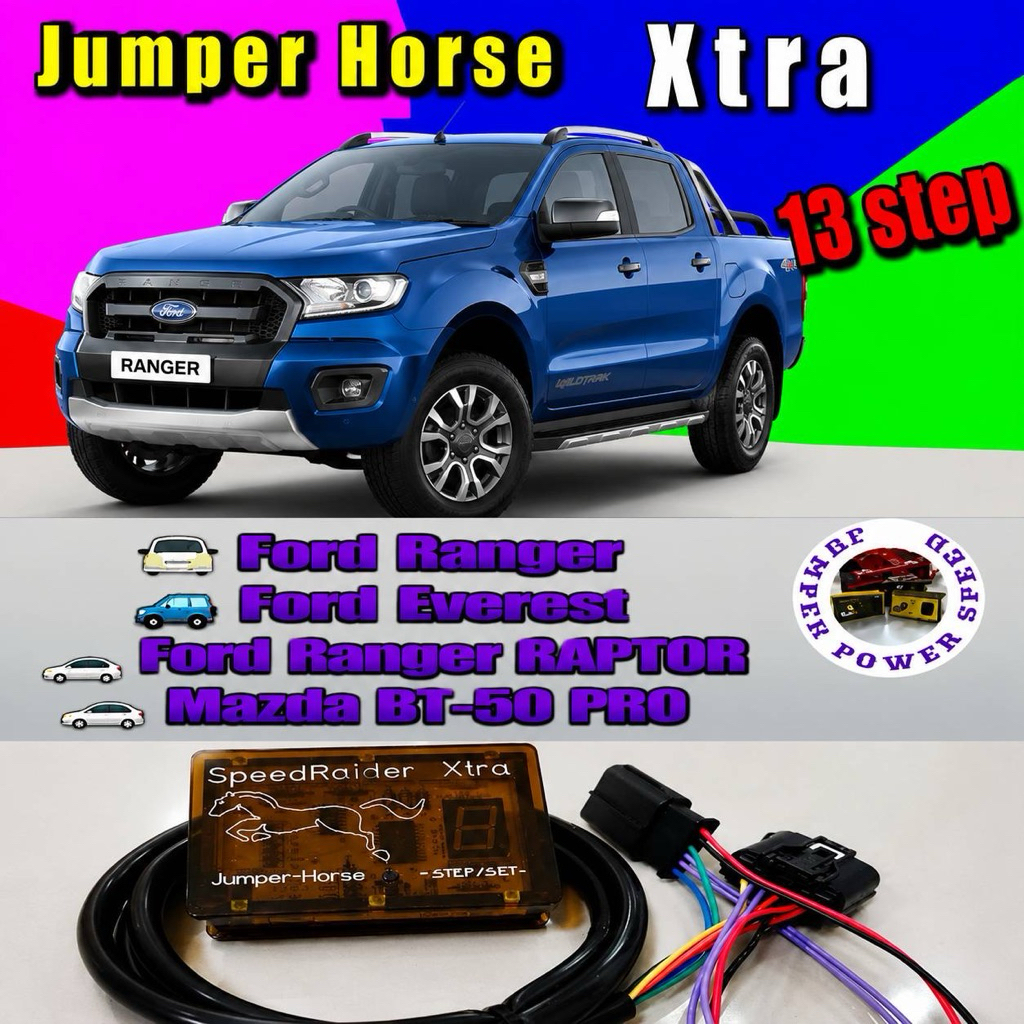 กล่องคันเร่งไฟฟ้า ใส่ Ford Ranger, BT-50 PRO ปิดควัน+เดินหอบ #18