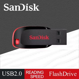 SanDisk USB 32GB 64GB 128GB Flash Drive แฟลชไดรฟ์ USB2.0 ราคาถูก พร้อมส่ง ใช้ฟังเพลงในรถ รองรับ PC Laptop