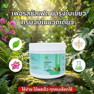 【GreenThumb】เฟอร์รัสซัลเฟต 250 กรัม ปรับสภาพดิน ลดความเป็นด่าง บำรุงธาตุเหล็ก ป้องกันใบเหลือง ใช้ได้กับไม้ใบ ไม้กระถาง