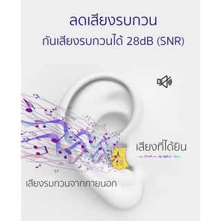 ซิลิโคนอุดหู ลดเสียง ไม่เจ็บหู กันเสียงรบกวน รุ่น EC2016 YAMADA