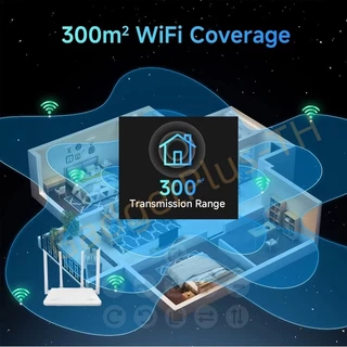 เร้าเตอร์ใส่ซิม เราเตอร์ 5G Router wifi 300 Mbps 2.5Ghz ใช้ได้กับซิมทุกเครือข่าย เสียบใช้เลย ไม่ติดตั้ง รับประกัน 3ปี