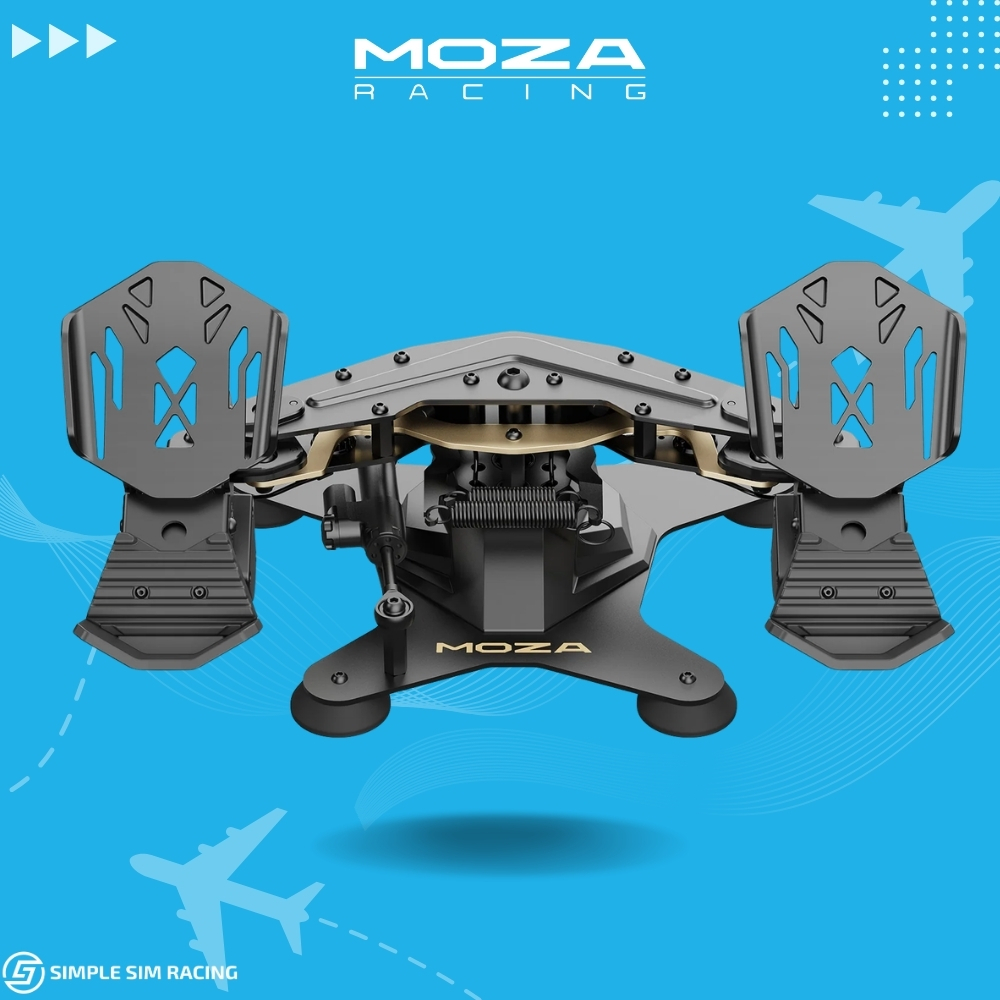 พร้อมส่ง Moza MRP Rudder Pedals For Fight Sim (ประกันศูนย์ไทย 1 ปี)