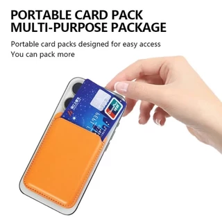 KA ที่เก็บบัตร แม่เหล็ก ขาตั้งโทรศัพท์ แม่เหล็ก ที่ตั้งมือถือ Magnetic Wallet Stand Cardholder 2 in 1 แม่เหล็กสําหรับ