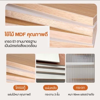 ตู้ติดผนัง120cm ตู้ครัว ตู้แขวนห้องครัว 3 ชั้น ประหยัดพื้นที่ ขนาดใหญ่ ชั้นวางพร้อมตู้เก็บของ สไตล์มินิมอล