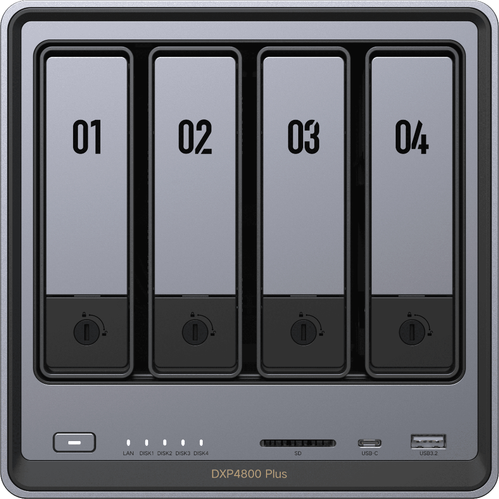 UGREEN NASync DXP4800 Plus 4-Bay Desktop NAS MS4-001020