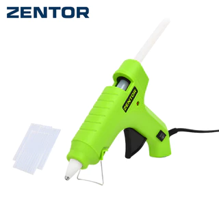 Zentor [แถมไส้กาว] ปืนกาว ไส้กาว ปืนยิงกาวไฟฟ้า ปืนยิงกาวร้อน 20W-80W มีสวิตซ์ ร้อนเร็ว Glue Gun