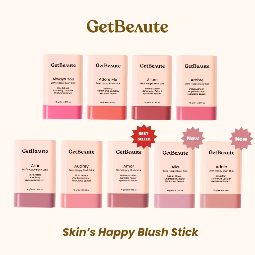 GetBeaute Skin’s Happy Blush Stick บลัชออนแบบแท่ง thumbnail 4