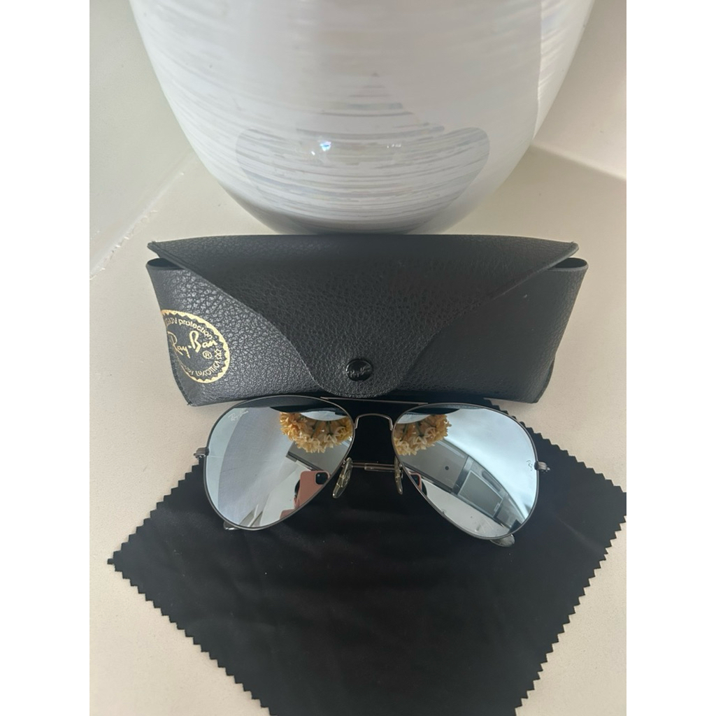 ส่งต่อ Used แว่นตา Rayban Aviator large metal