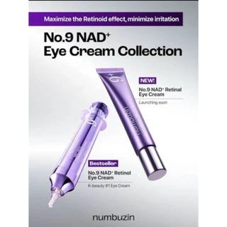 Numbuzin No.9 NAD+ Retinol Volumetox Eye Cream
