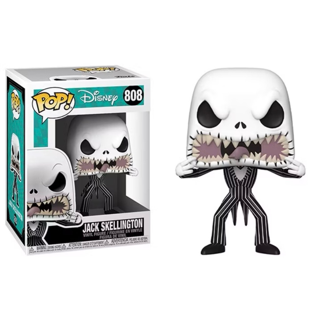 Funko Pop! DISNEY Nightmare Before Christmas NBC Jack Skellington 808 พร้อมส่งในไทย กล่องไม่ค่อยสวย 