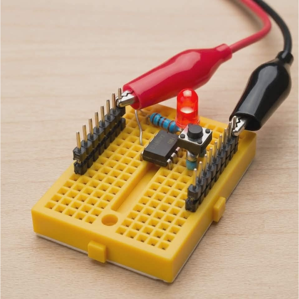 Breadboard บอร์ดทดลอง 170 Protoboard โฟโต้บอร์ด โพรโทบอร์ด