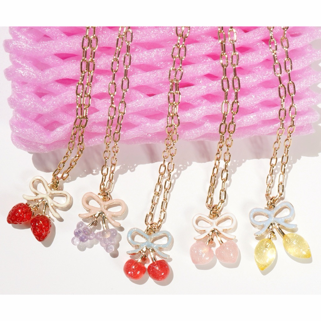 พร้อมส่งด่วน ของแท้ liquem tokyo สร้อย liquem cruise collection สร้อยเชอรี่ liquem cherry necklace liquem