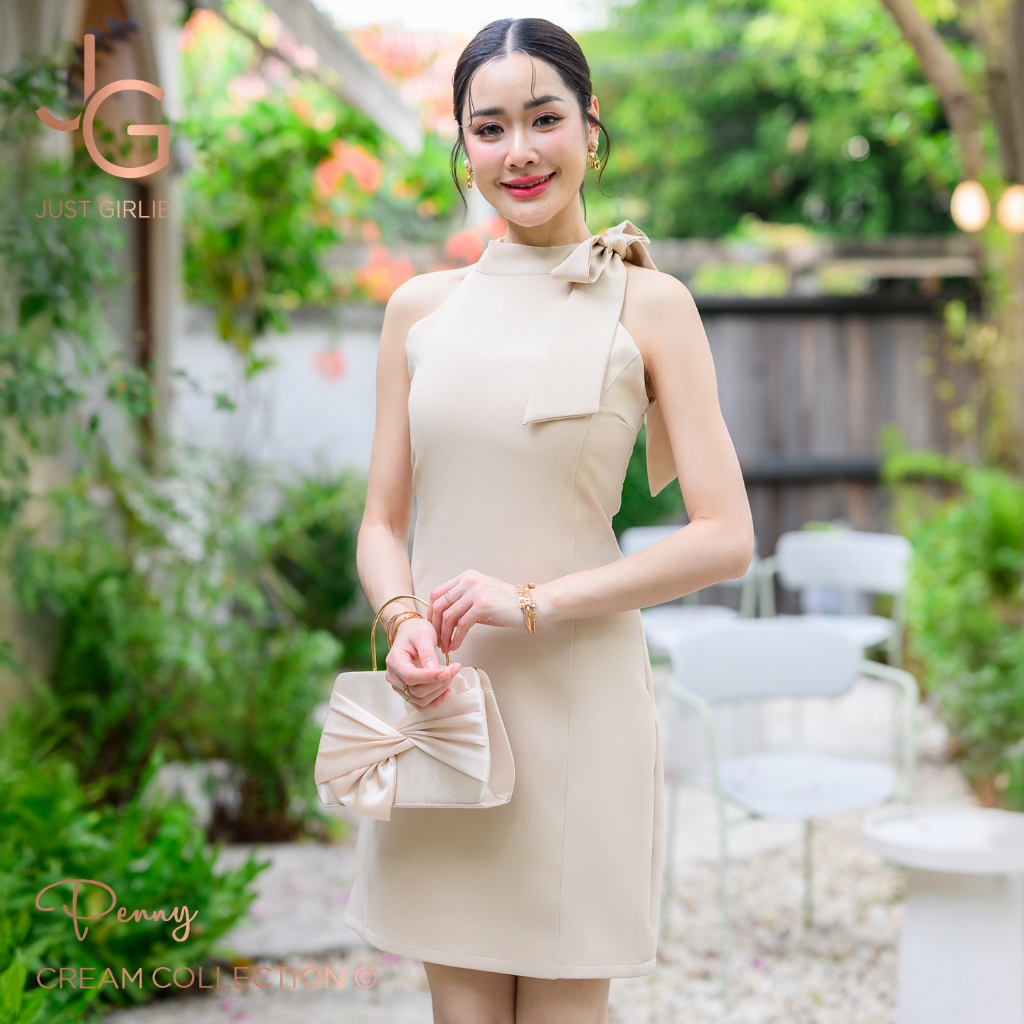🧡คอลเลคชั่นครีม เบจ น้ำตาล🧡 ชุดเดรสออกงาน ชุดใส่เที่ยว ชุดใส่ทำงาน เดรสราคาถูก เดรสลูกไม้ พร้อมส่ง มีไซส์ S M L XL