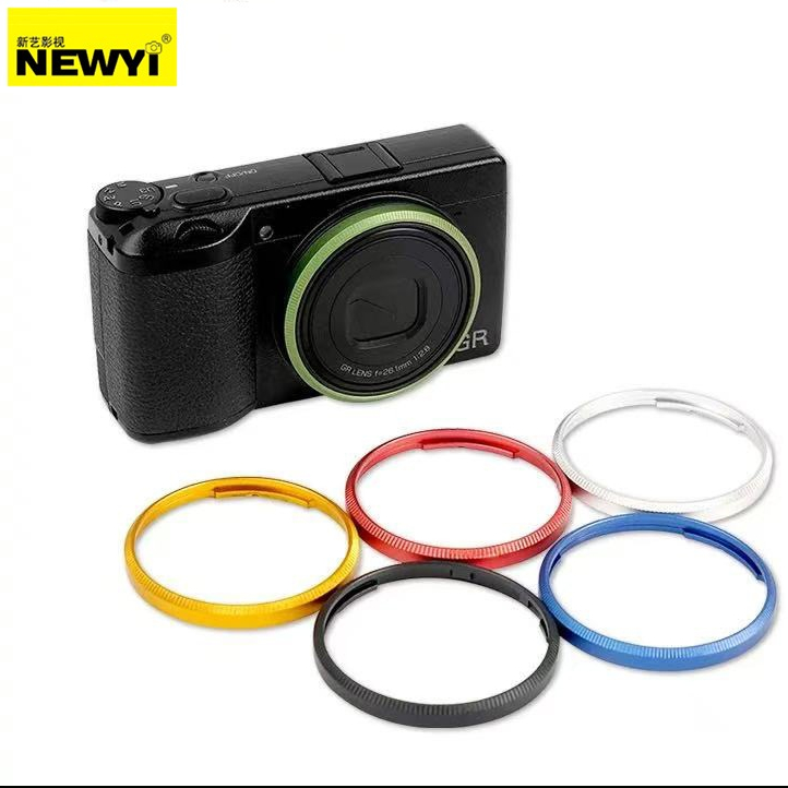 🇹🇭 แหวนกล้อง Ricoh GR III HDF Richo GRIII GR3 HDF GR4 / GRIV แหวน โลหะ Ricoh GR IV 4 Lens Color Ring