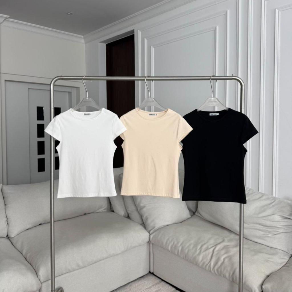PTSH028   Bare Basic Tee  PROMTHONG (งานไซส์)