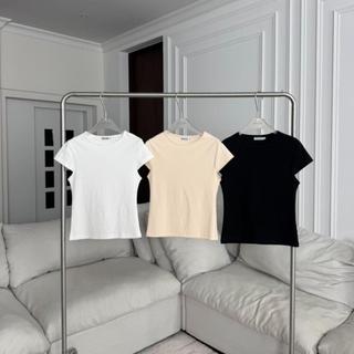 PTSH028   Bare Basic Tee  PROMTHONG (งานไซส์)
