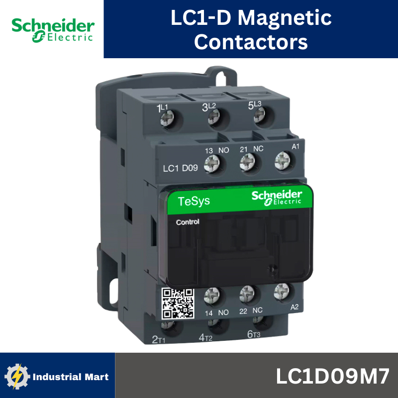 Schneider Electric LC1D09M7 LC1D12M7 LC1D18M7 LC1D25M7 LC1D32M7 แมคเนติกคอนแทคเตอร์ TeSys D ทนกระแสไ